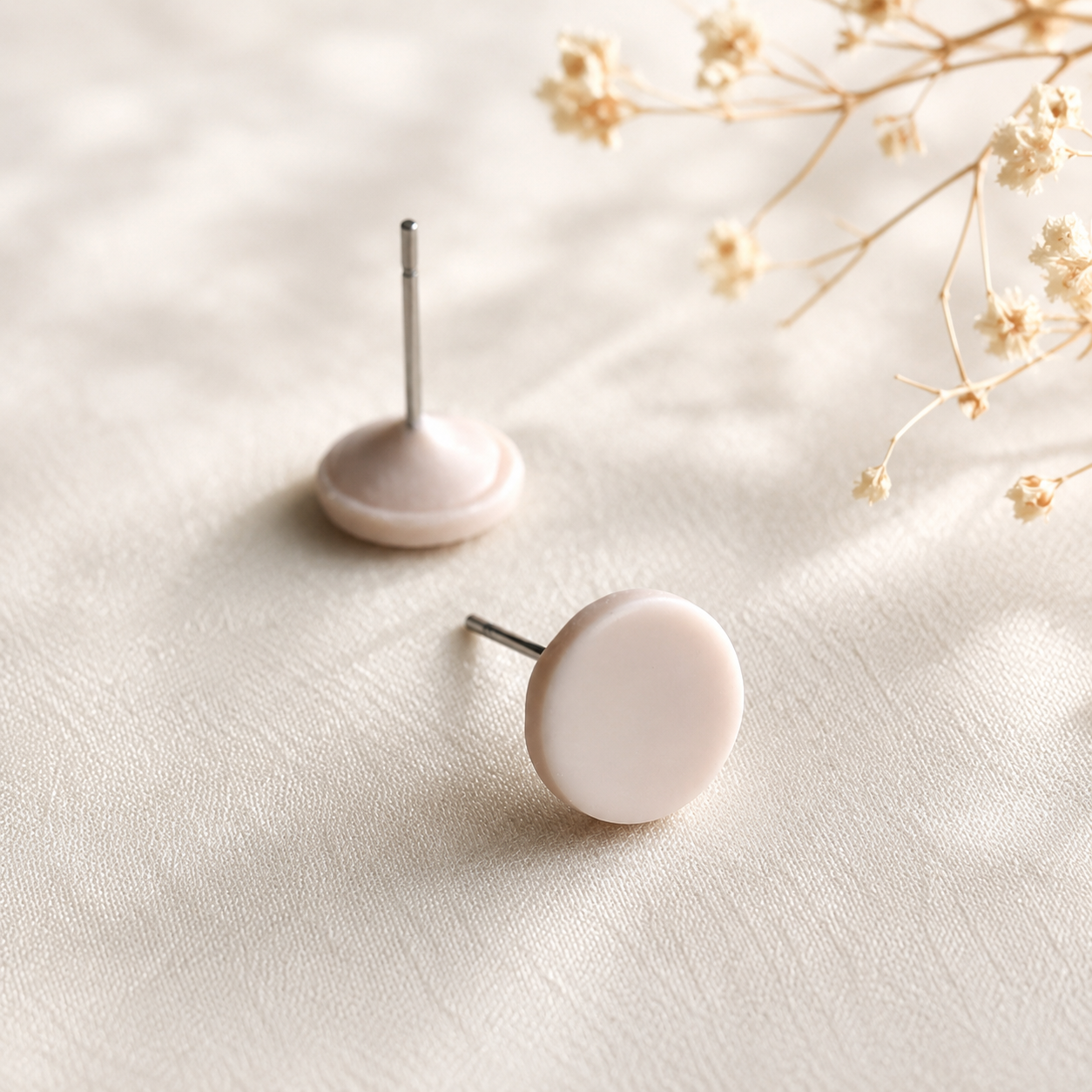 The Orb & Taper Edit in Quiet Luxury | Bundle — Circle Studs Set & Drop Earrings