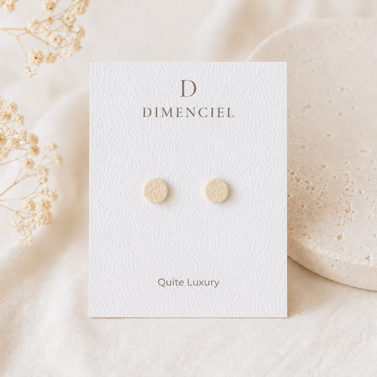 Quiet Luxury Circle Ear Studs Set
