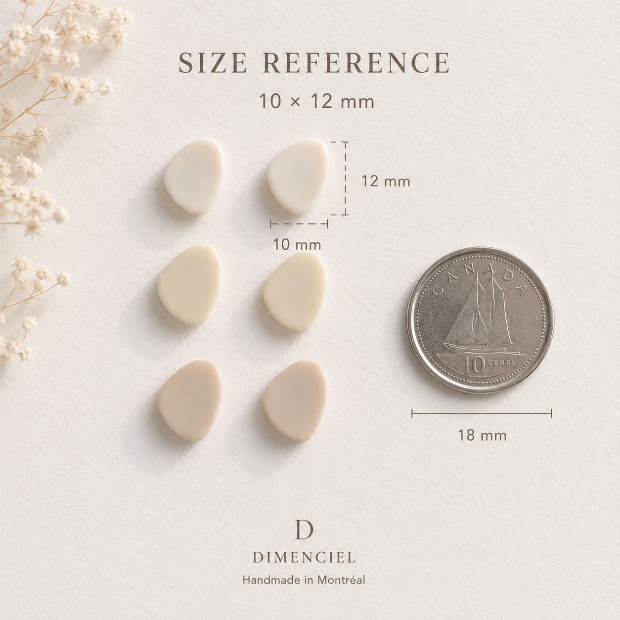 The Pebble & Petal Edit in Quiet Luxury | Bundle — Pebble Studs Set & Petal Drop Earrings