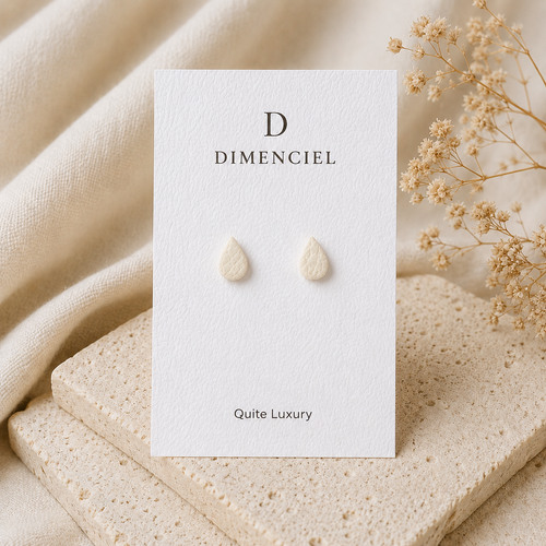 Quiet Luxury Teardrop Ear Studs Set