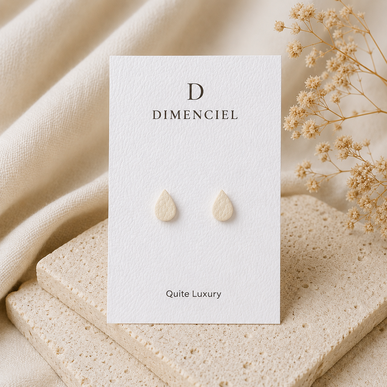 Quiet Luxury Teardrop Ear Studs Set