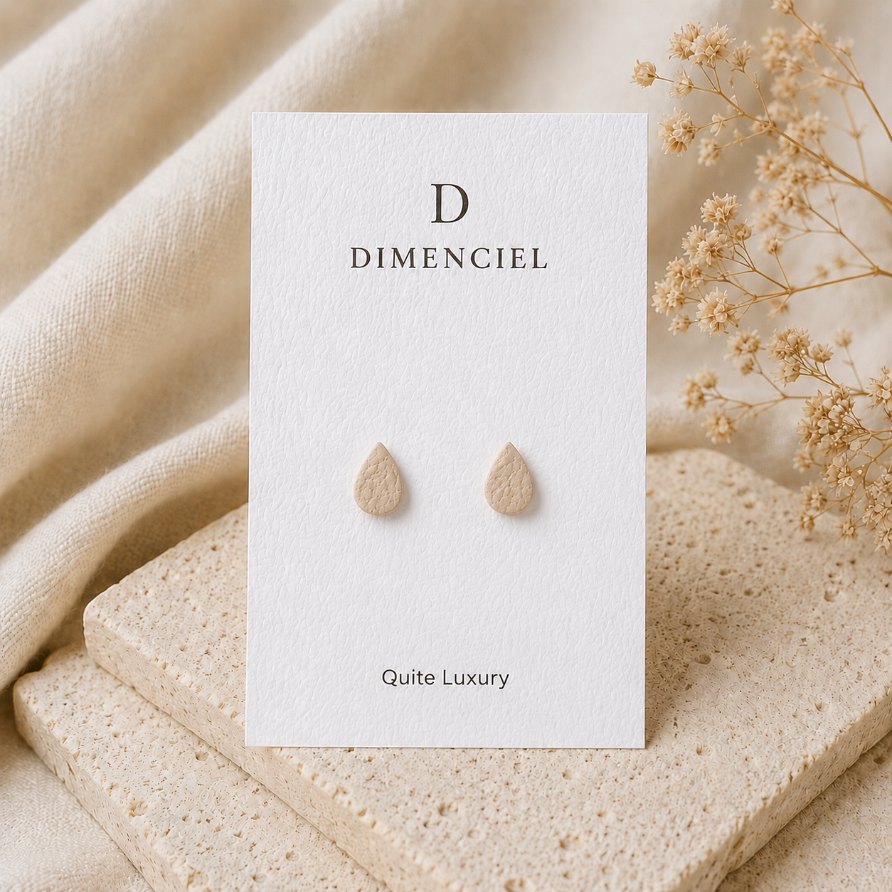 Quiet Luxury Teardrop Ear Studs Set
