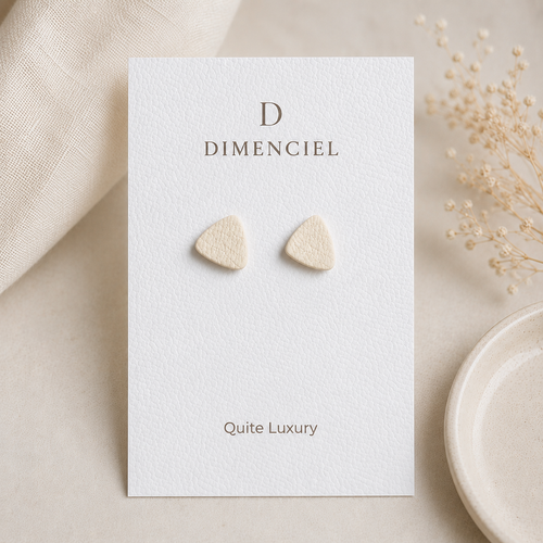 Quiet Luxury Triangle Ear Studs Set