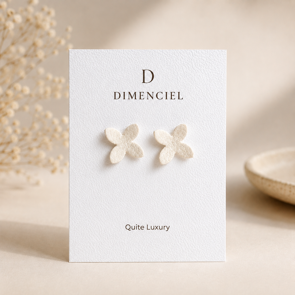 Quiet Luxury Lilac Flower Ear Studs Set