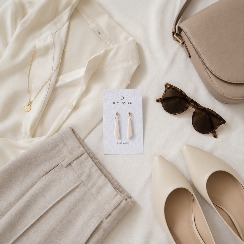 The Tapered Drop in Quiet Luxury | Drop Earrings