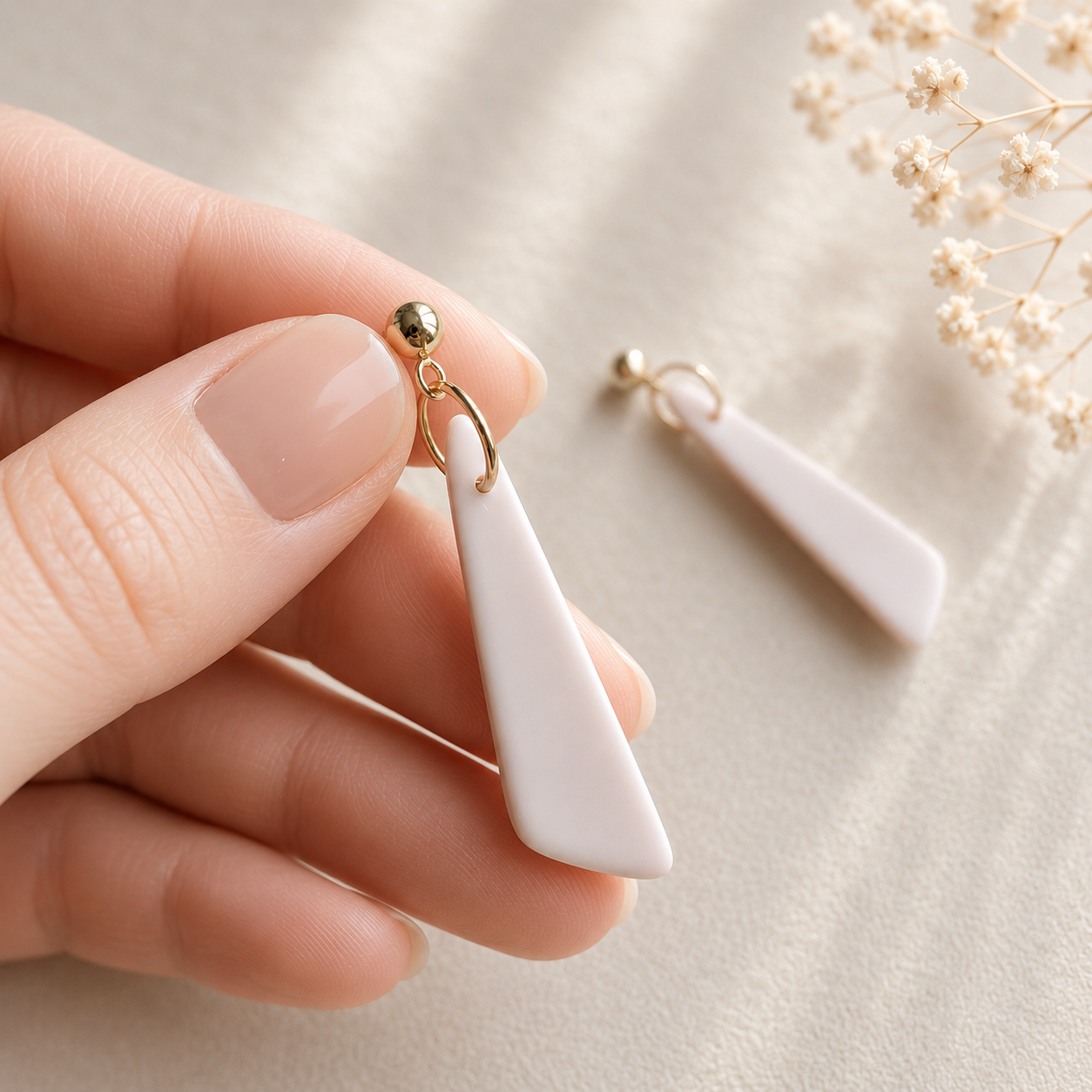 The Tapered Drop in Quiet Luxury | Drop Earrings