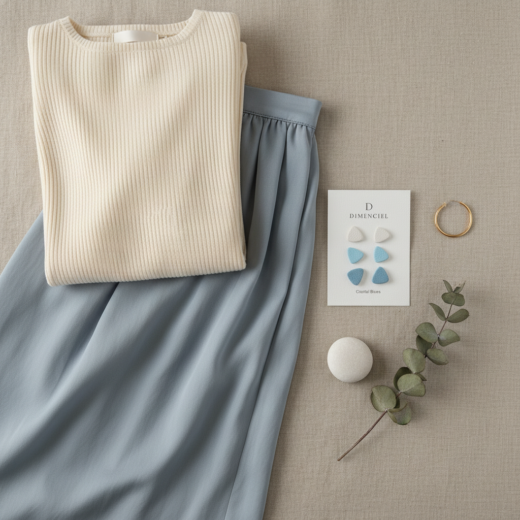 Flat lay 2 - Cream knit