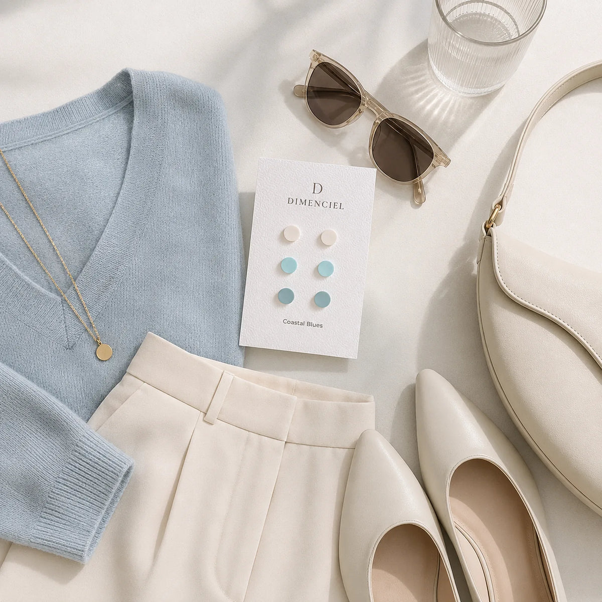 The Orb Trio | Minimalist Circle Ear Studs