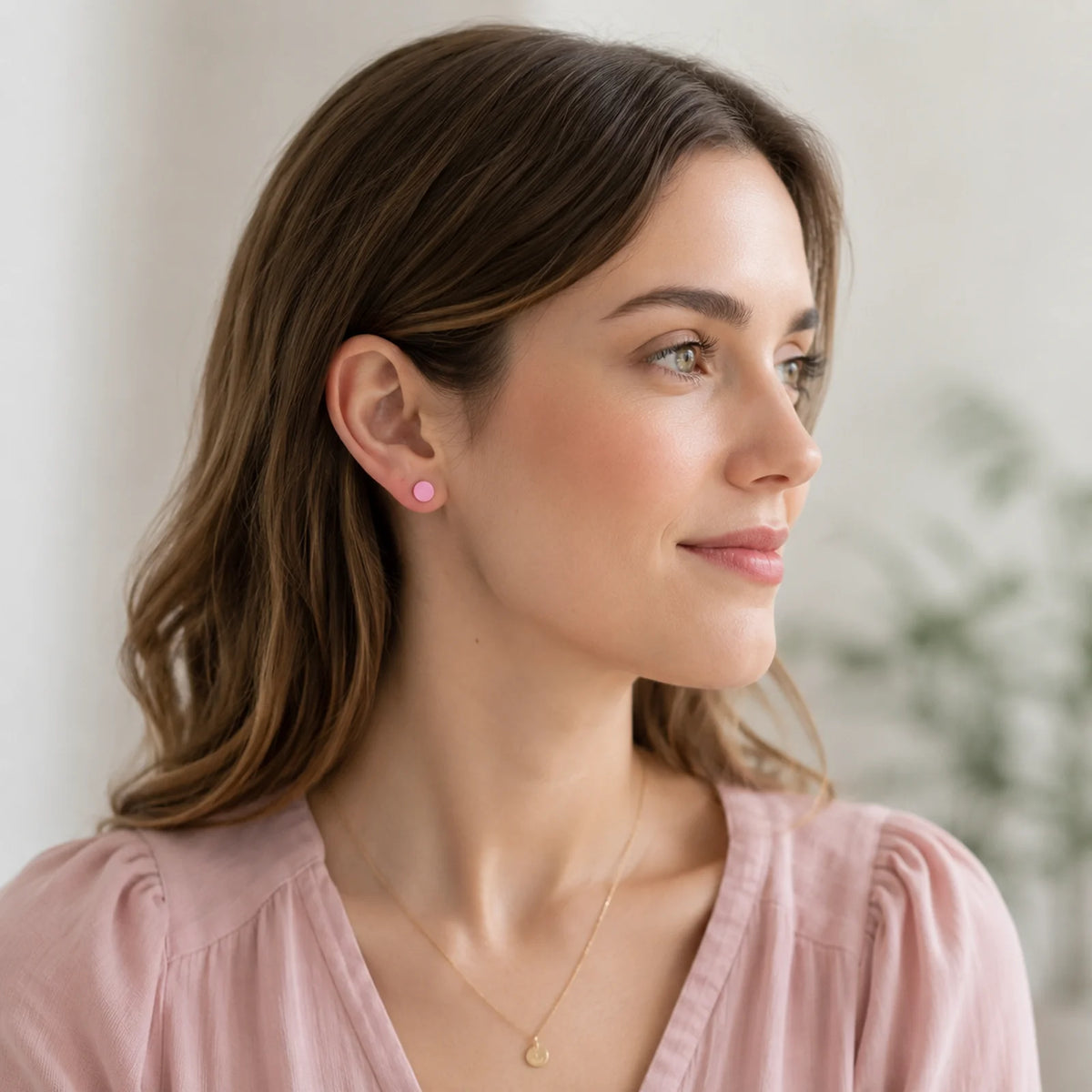 The Orb Trio | Minimalist Circle Ear Studs
