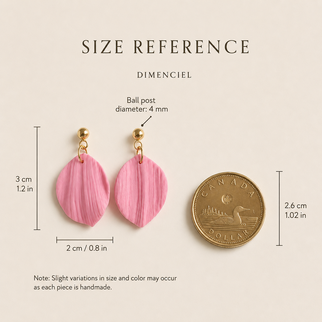 The Callista Drop in Dusty Berry | Petal Drop Earrings