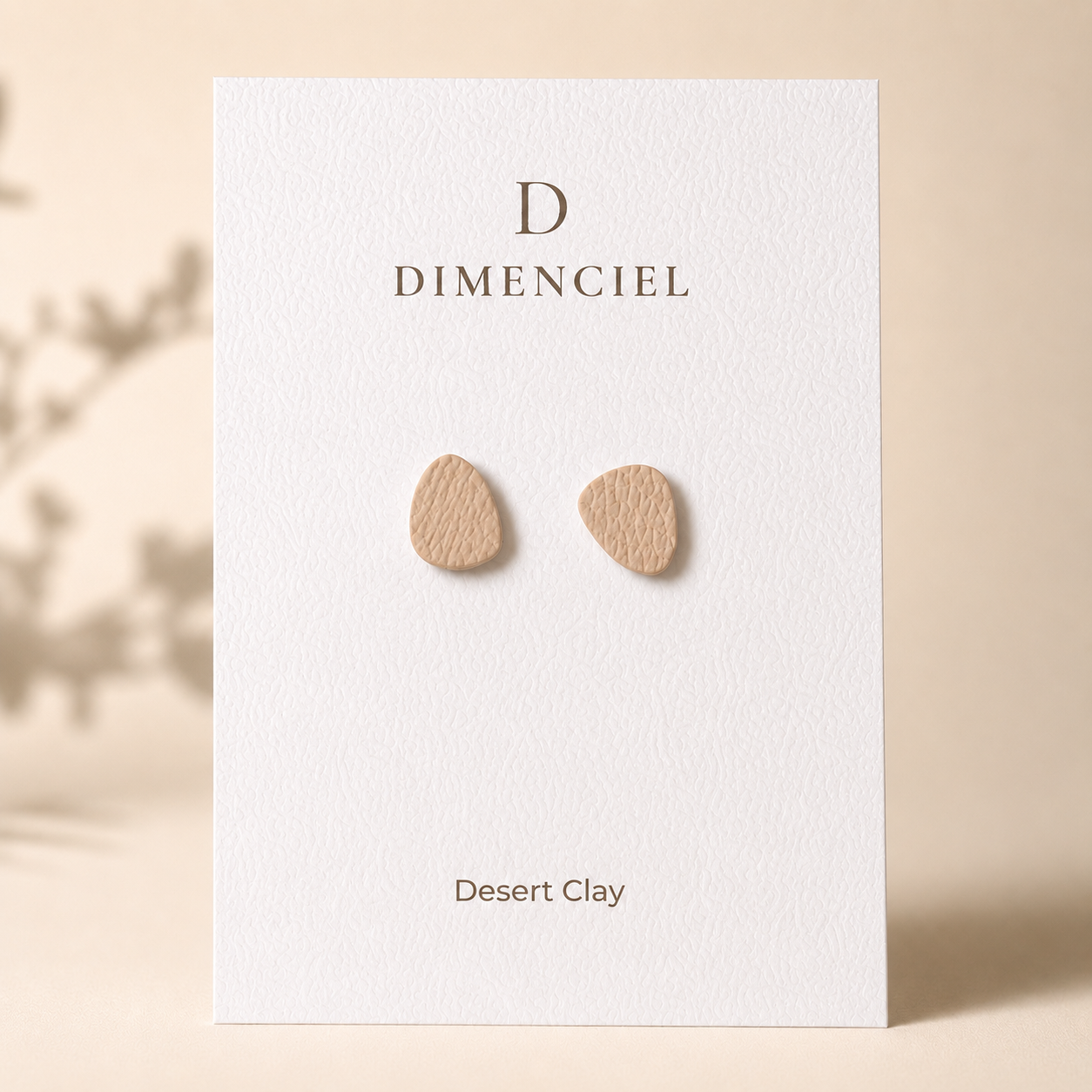 Desert Clay Pebble Stud Set