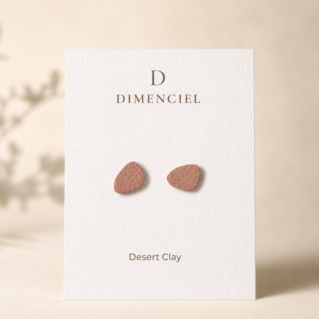 Desert Clay Pebble Stud Set