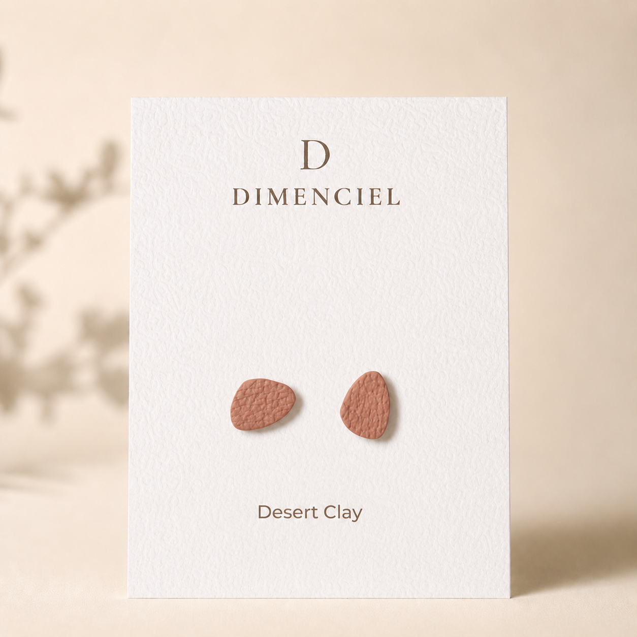 Desert Clay Pebble Stud Set
