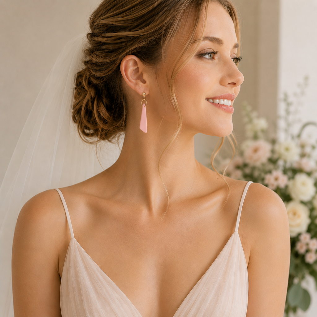 The Orb & Taper Edit in Modern Wedding | Bundle — Circle Studs Set & Drop Earrings
