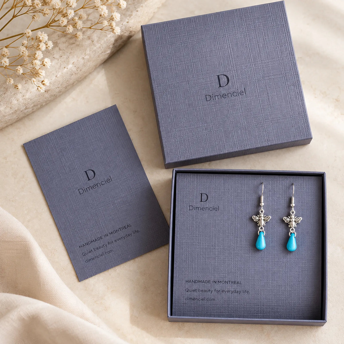 The Turquoise Drop | Turquoise Teardrop Earrings