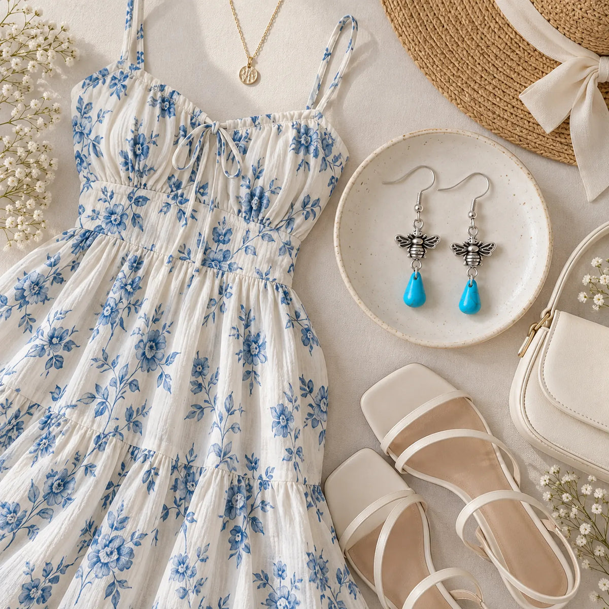 The Turquoise Drop | Turquoise Teardrop Earrings