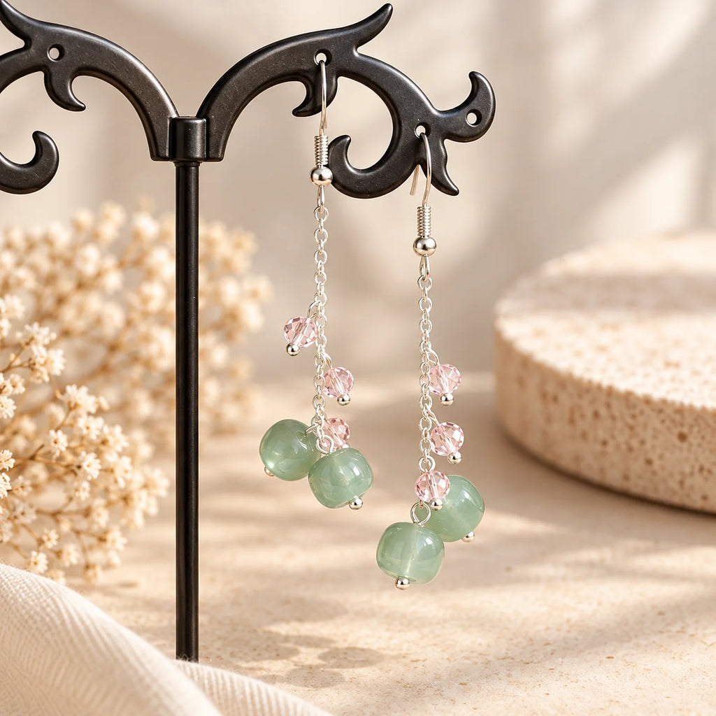 The Dangle Berries | Natural Stone Dangle Earrings
