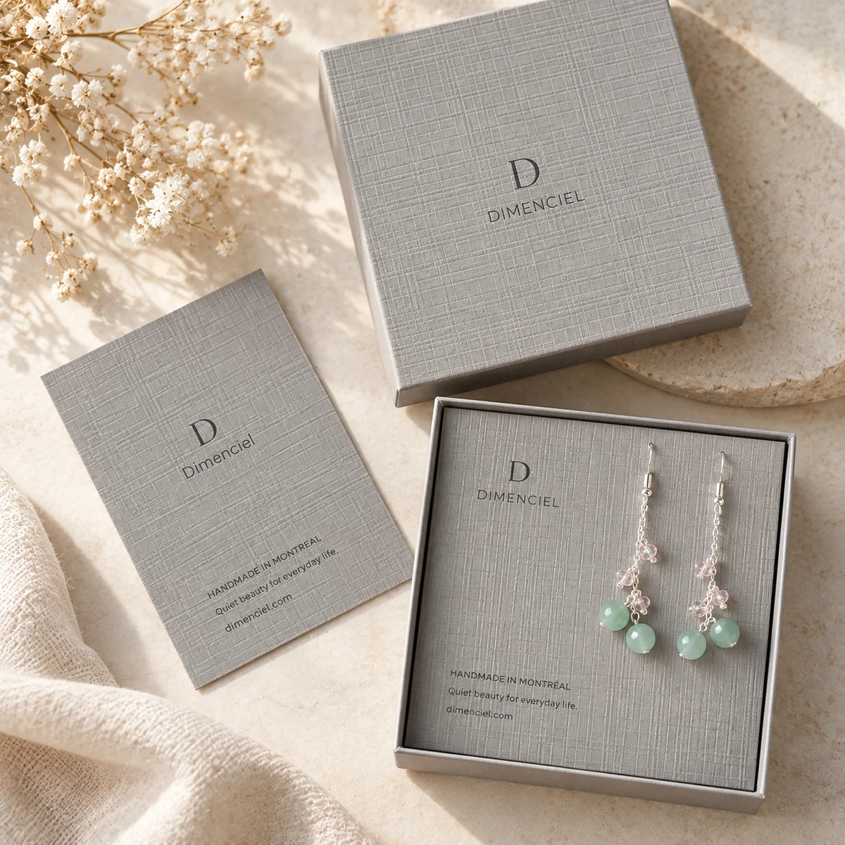 The Dangle Berries | Natural Stone Dangle Earrings