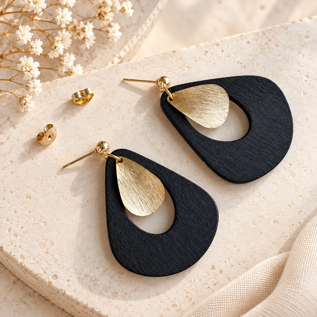 The Bold Teardrop | Statement Teardrop Earrings