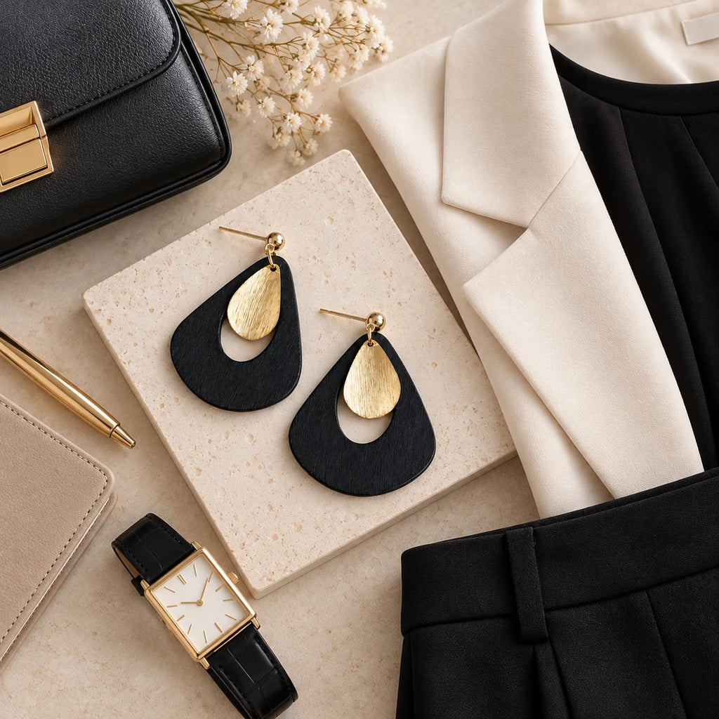 The Bold Teardrop | Statement Teardrop Earrings
