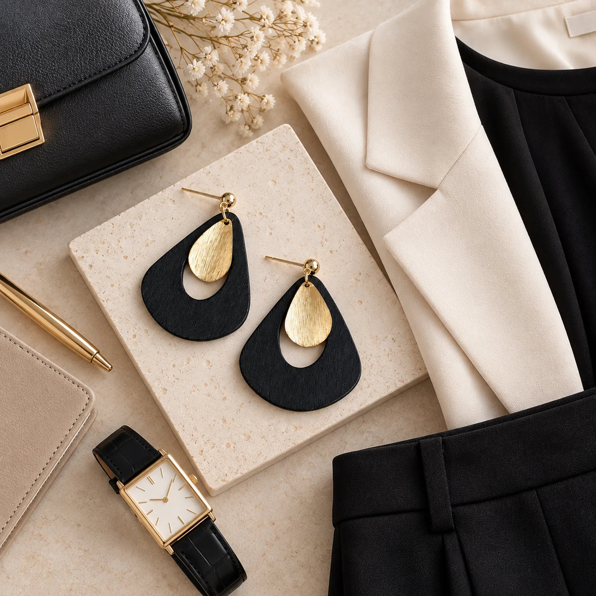 The Bold Teardrop | Statement Teardrop Earrings