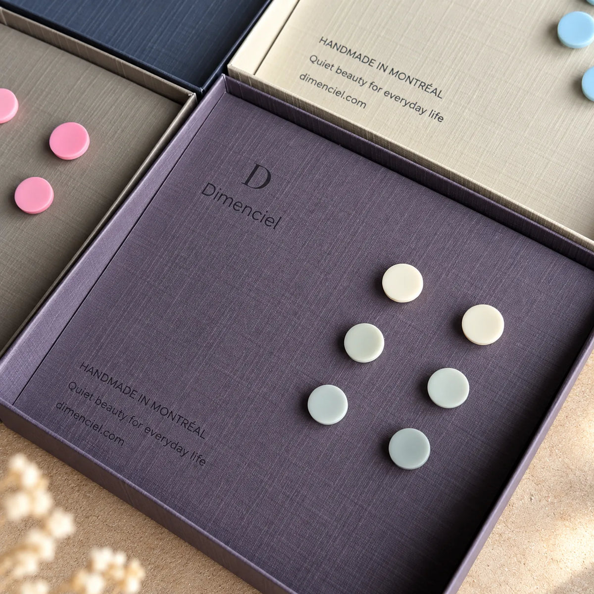 The Orb Trio | Minimalist Circle Ear Studs