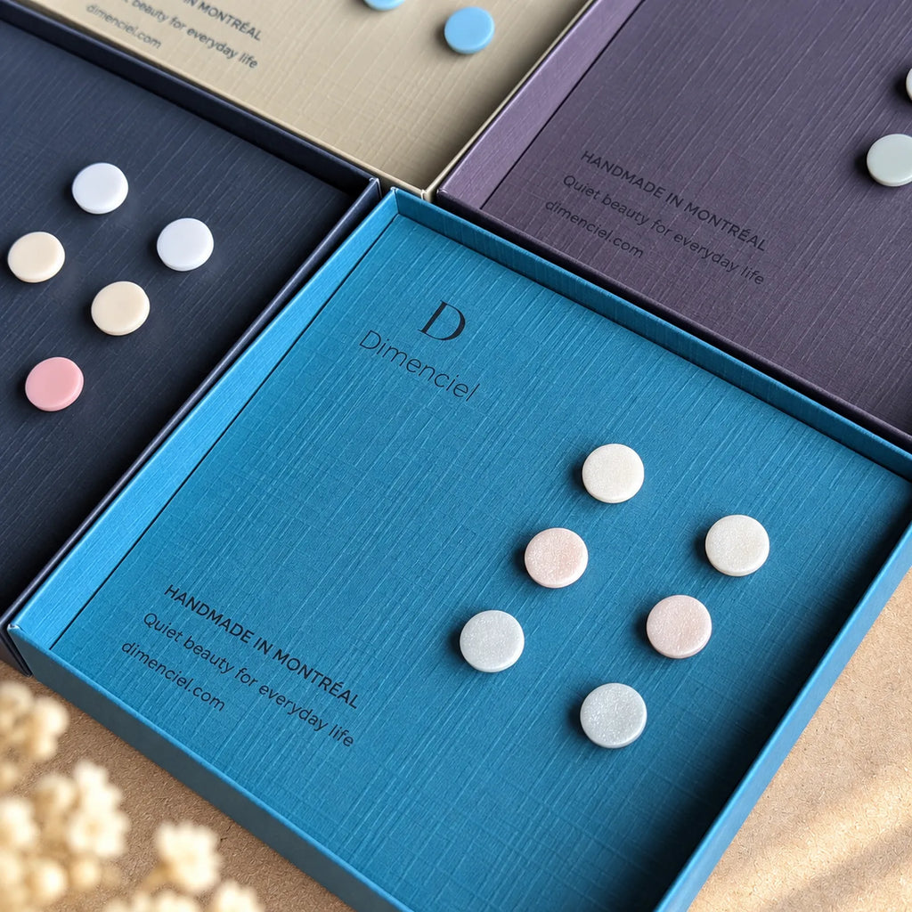 The Orb Trio | Minimalist Circle Ear Studs