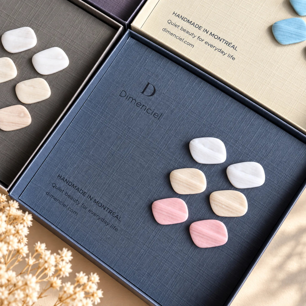 The Textured Pebble Trio | Minimalist Textured Pebble Ear Studs