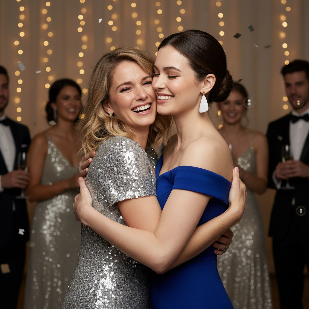 Bold statement earrings pearl white lightweight triangle