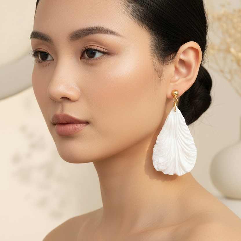 Model close-up portrait