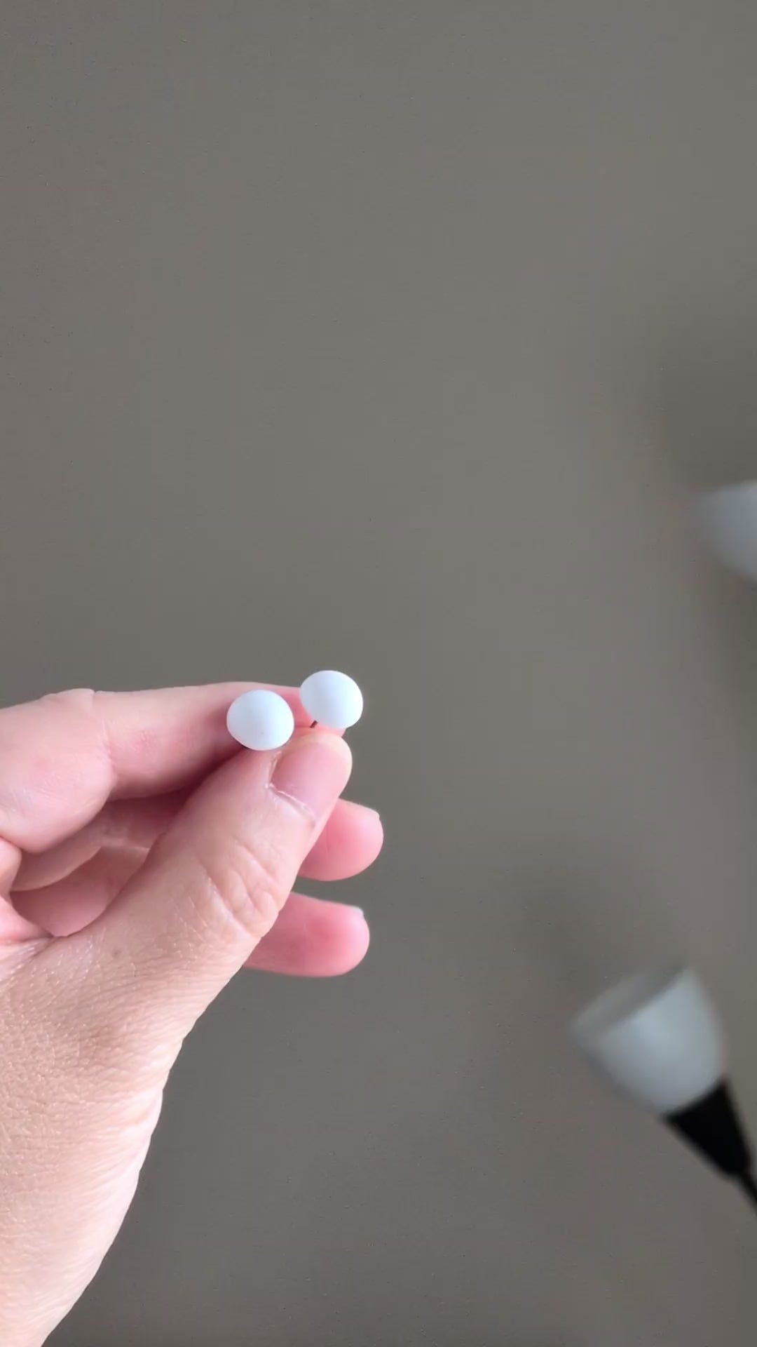The Micro Dome Trio in Coastal Blues | Half Sphere Ear Studs Set