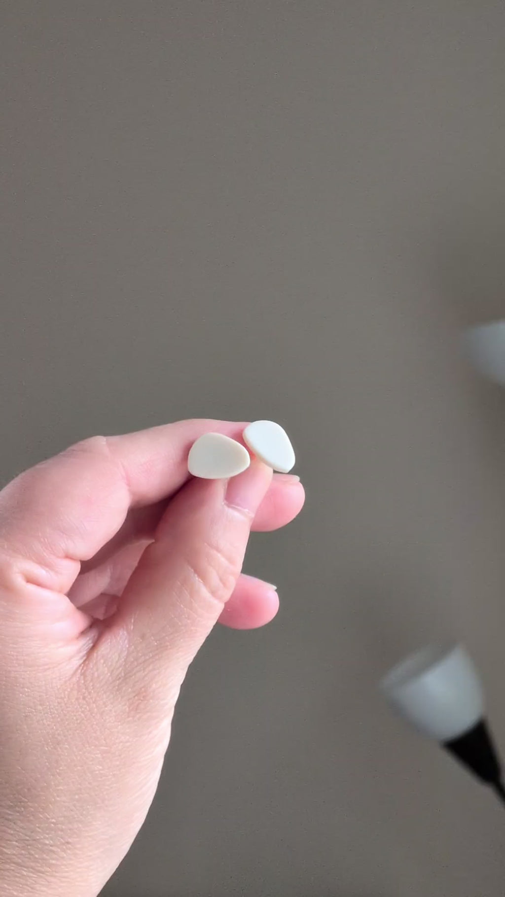 The Micro Pebble Trio in Quiet Luxury | Pebble Ear Studs Set