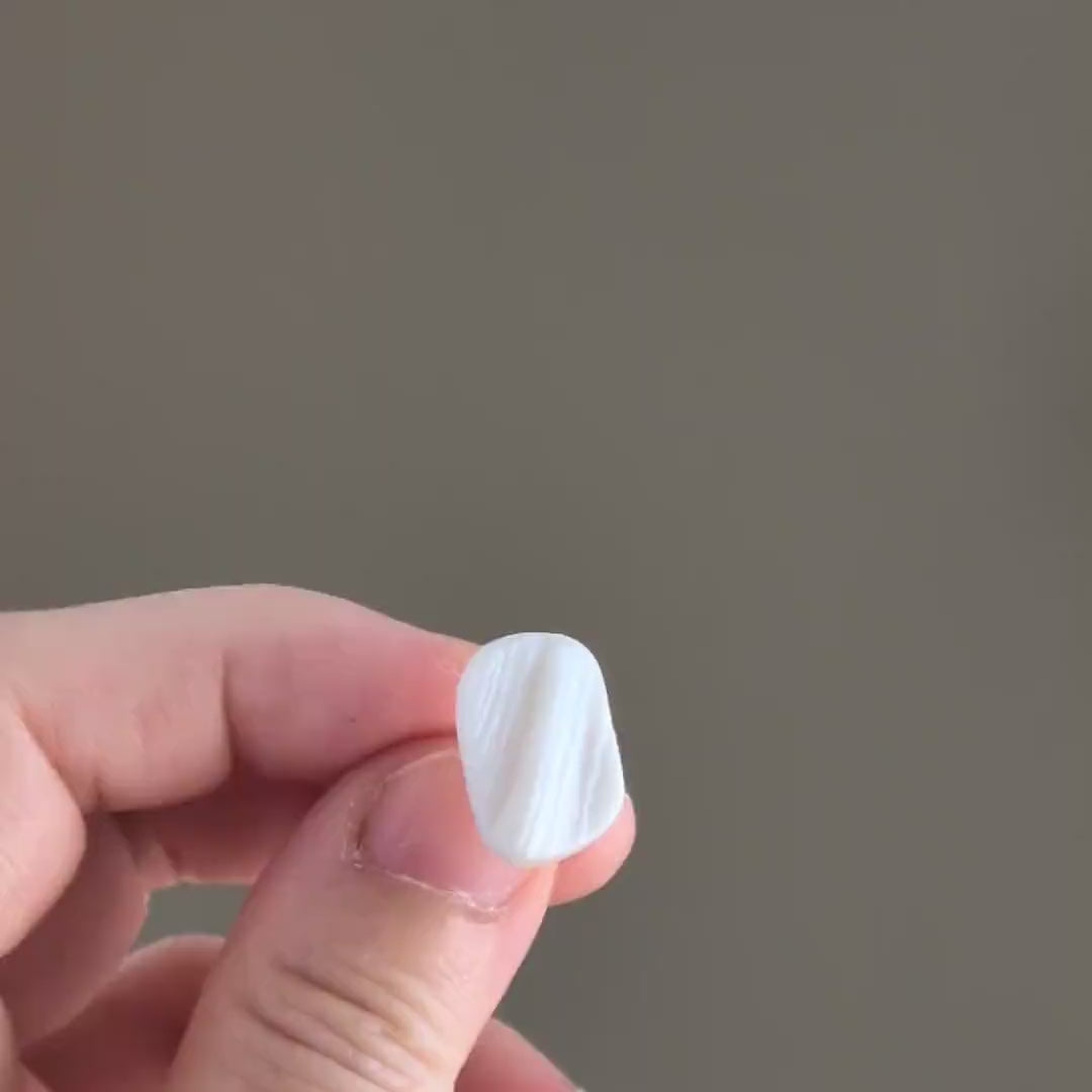 The Textured Pebble Trio | Minimalist Textured Pebble Ear Studs