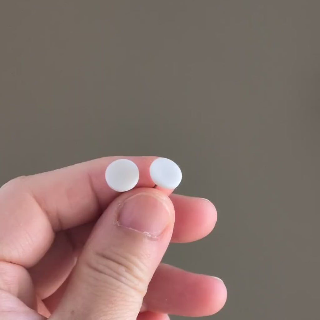The Orb Trio | Minimalist Circle Ear Studs