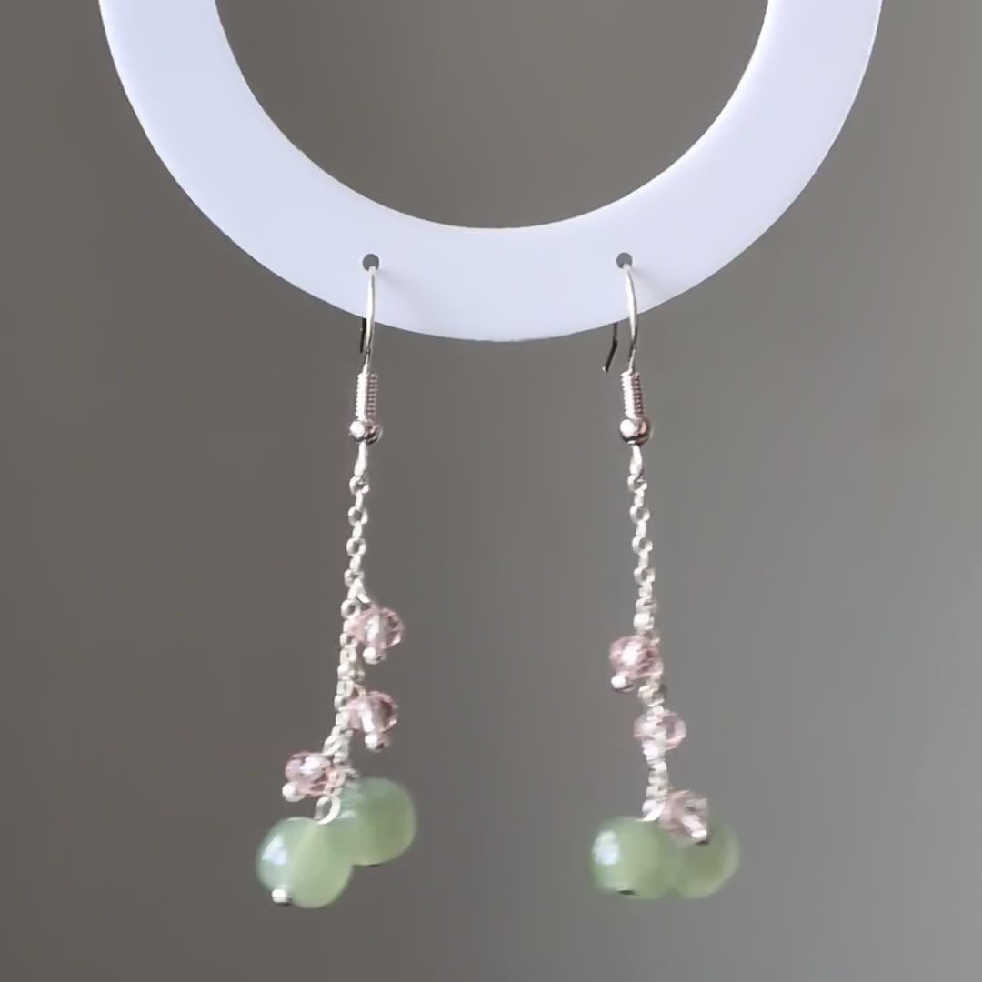 The Dangle Berries | Natural Stone Dangle Earrings