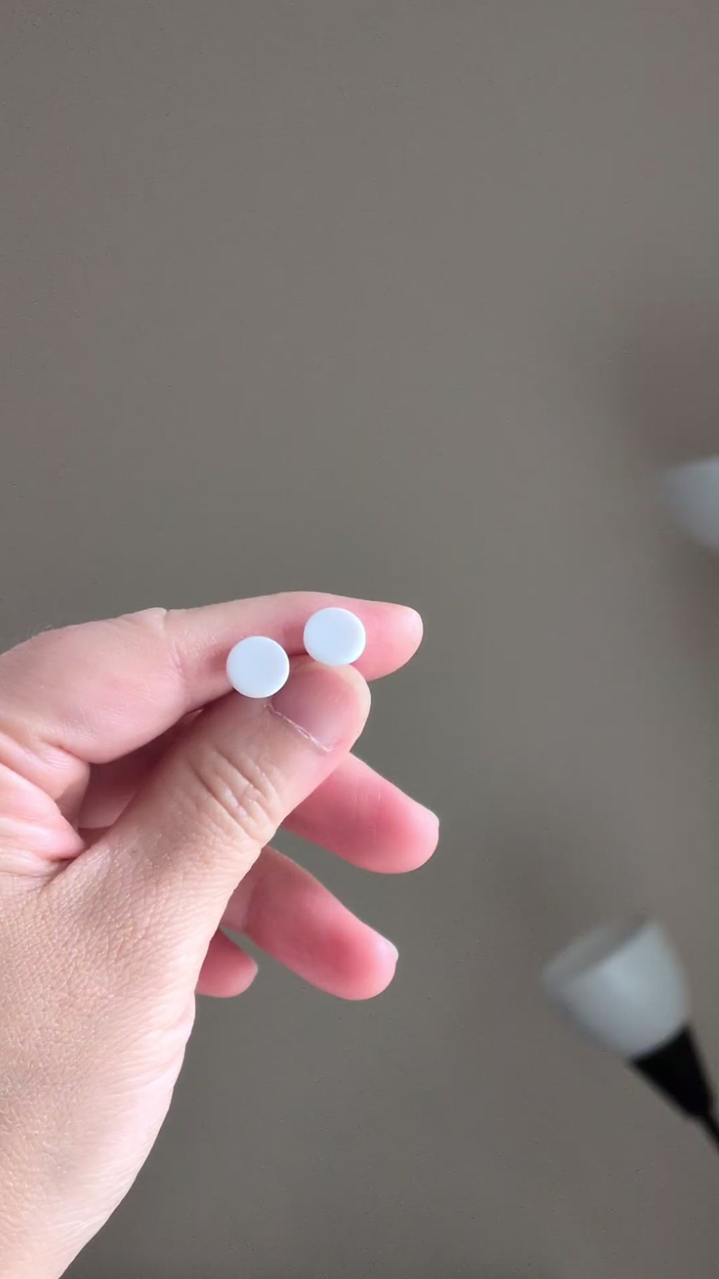 The Micro Orb Trio in Coastal Blues | Circle Studs Set