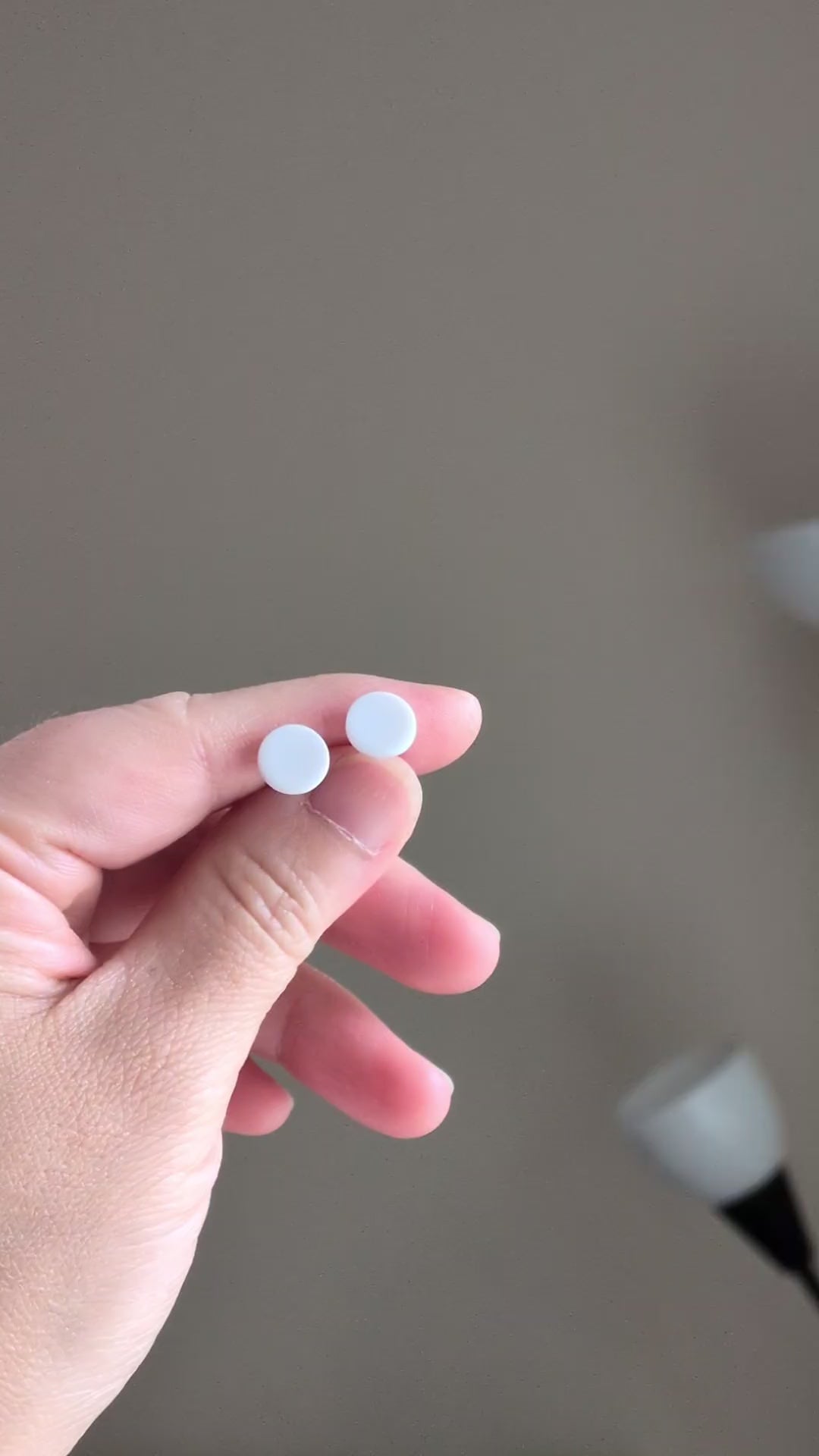The Micro Orb Trio in Coastal Blues | Circle Studs Set