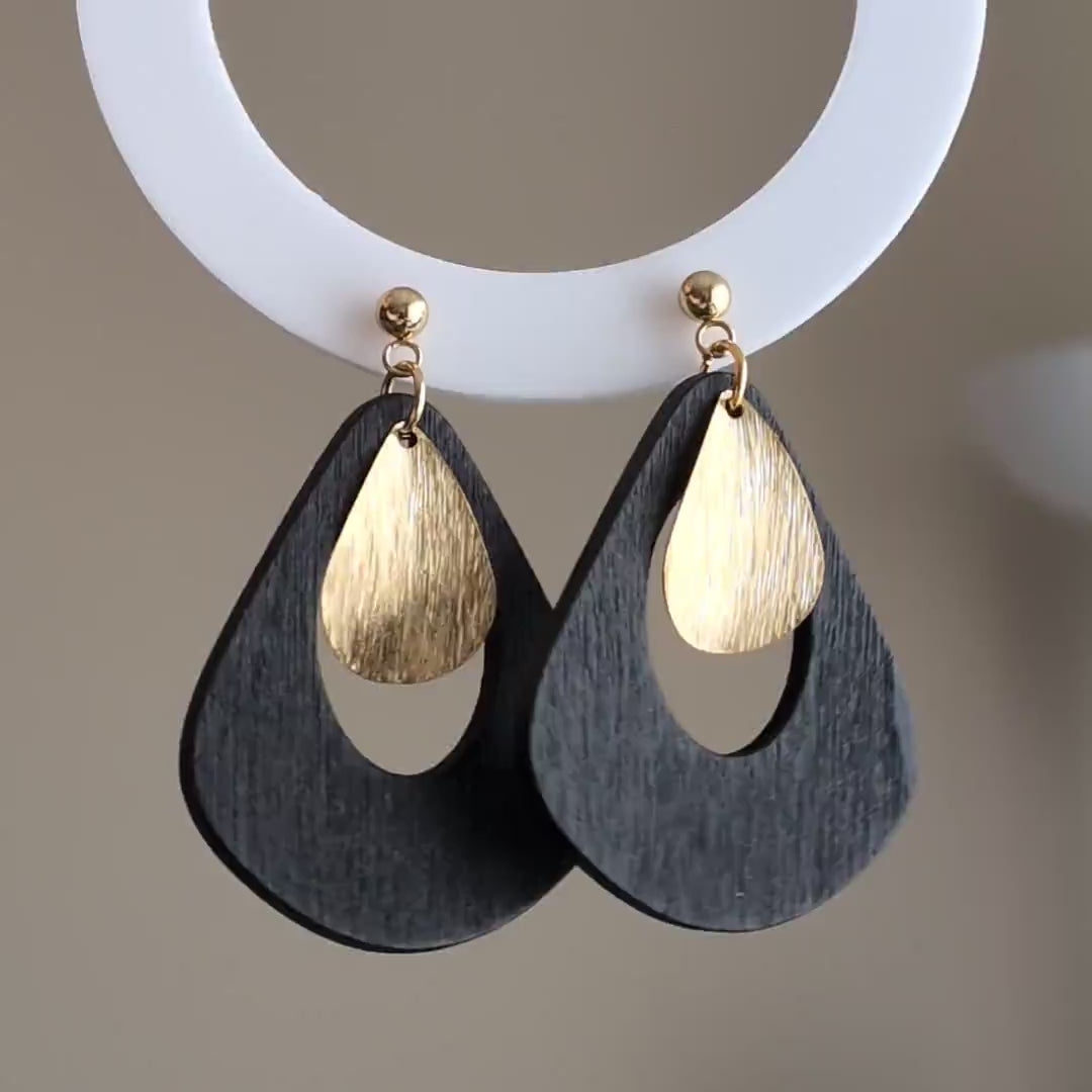 The Bold Teardrop | Statement Teardrop Earrings